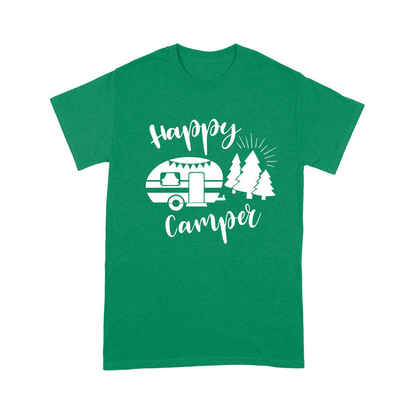 Camping Shirt, Happy Camper TShirt, Camping TShirt, Adventure Shirt - FSD1465D08