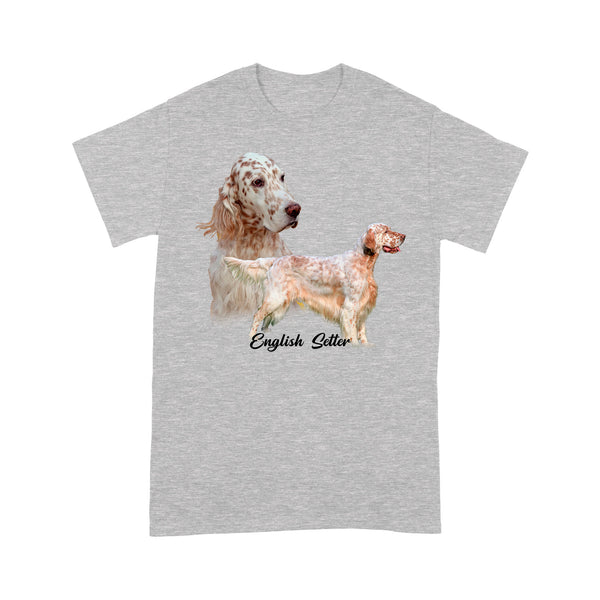 English Setter - Bird Hunting Dogs T-shirt FSD3797 D03