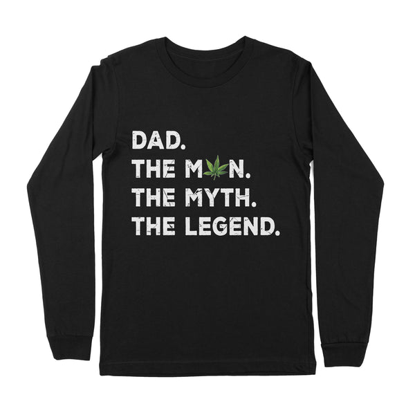 Dad The Man The Myth The Legend Shirt, Dad Father Smoking, Weed Shirts  NS57 Myfihu