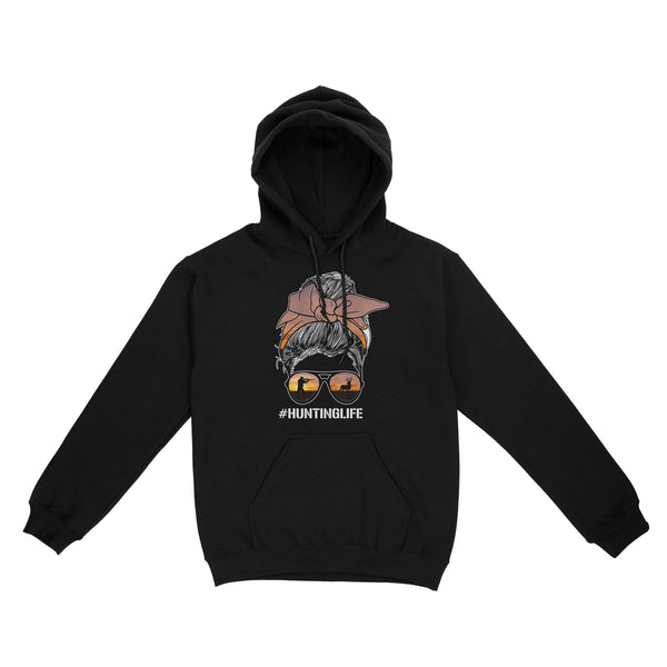 Christmas gift, hunting gift for hunter wife hunting life hoodie TAD02