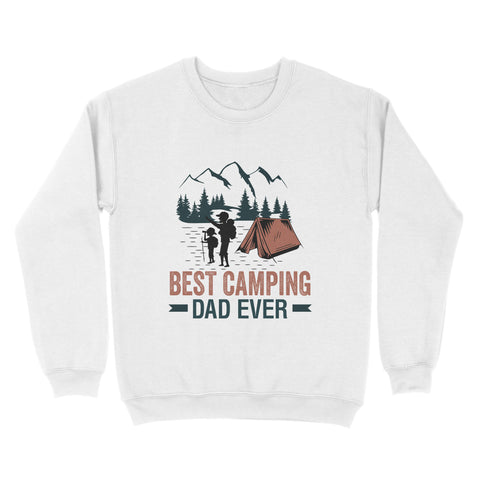 Best Camping Dad Ever | Camping Dad Camper Father Camping Dad T-Shirt | Dads Love To Go Camping Vintage Shirts| NS83 Myfihu