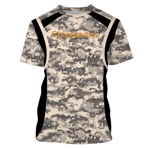 Chipteeamz Fishing Camo UV Protection Shirt for Men, Women and Kid, Fishing gift TMTS066