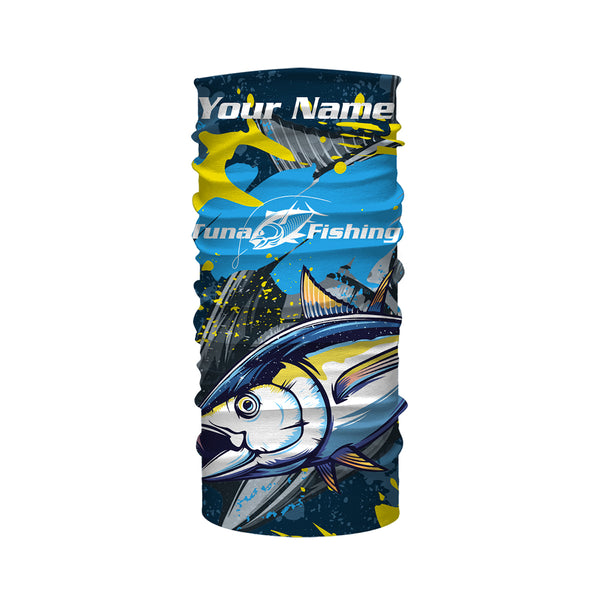 Beautiful Yellowfin Tuna Fishing Shirt UPF 30+ Performance Clothing, Personalized Fishing Gifts HVFS007