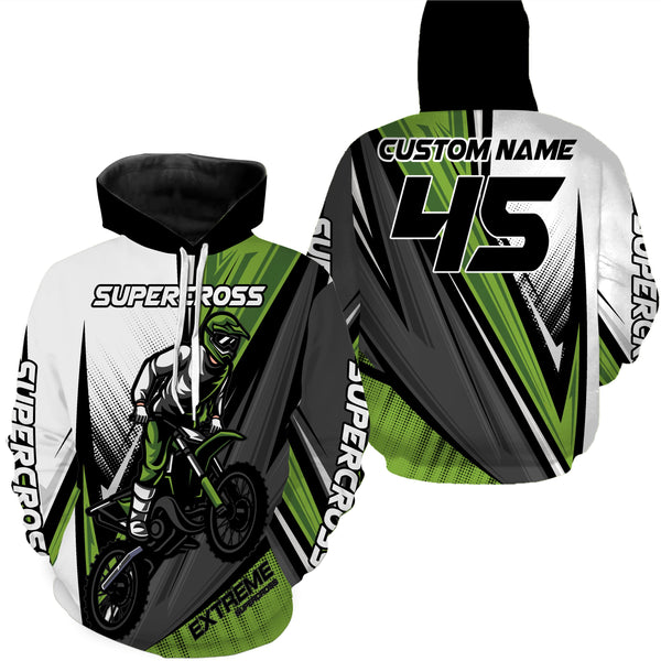 Supercross Riding Jersey Personalized Number & Name Motorcycle Off-Road Riders Dirt Bike Racing| NMS536