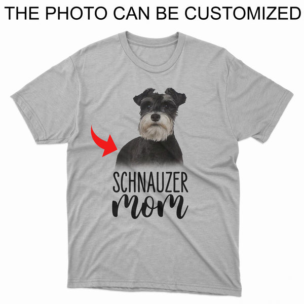 Happy mothers day dog mom schnauzer mom t shirt personalized gift A218