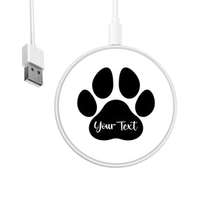 Dog lover custom name - text personalized gift Wireless Charger