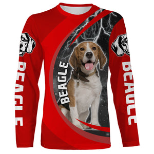 Beagle Dog Custom All over print Shirts, Beagle Dog jerseys for humans, Dog lovers gifts IPHW2567