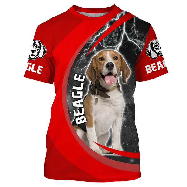 Beagle Dog Custom All over print Shirts, Beagle Dog jerseys for humans, Dog lovers gifts IPHW2567