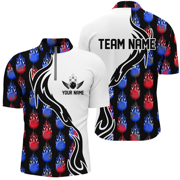 Custom Bowling Shirts For Men And Women, Personalized Bowling Team Jerseys IPHW4979