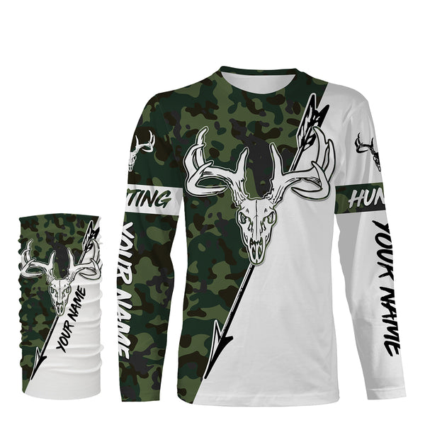 Deer Hunting Bow Hunter Hunting camo Custom All over print Shirts, Personalized Hunting gifts - IPHW1869