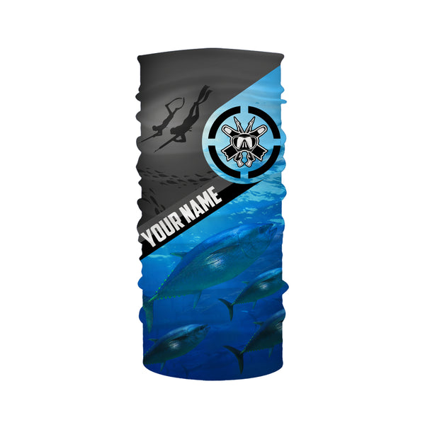 Tuna blue water spearfishing Custom Name UV protection UPF 30+ fishing jersey, custom fishing apparel NQS3070