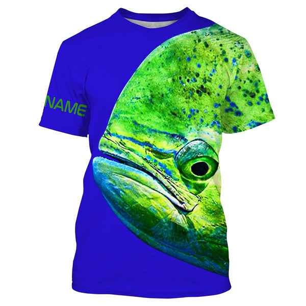 Mahi mahi ( Dorado) Fishing Saltwater Fishes Blue Ocean 3D All Over print shirts personalized fishing Gift for Adult and kid NQS573