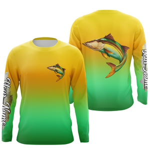 Snook fishing Custom Name UV protection UPF 30+ fishing jersey, saltwater fishing tournament shirts NQS3169