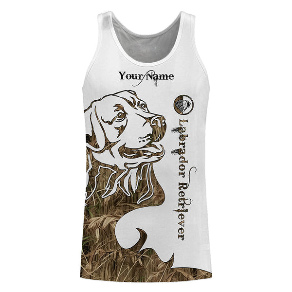 Labrador Retriever Hunting dog Camo Customize 3D All Over Printed Shirts, gift For Dog Lovers NQS691