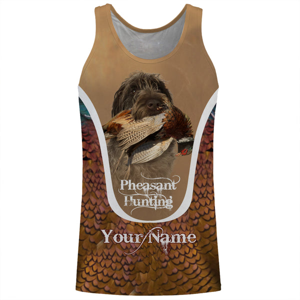 Wirehaired Pointing Griffon Pheasant hunting dog Custom All over print Shirts, Personalized gifts FSD3999