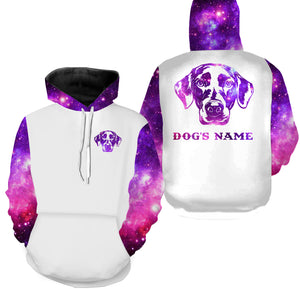 Galaxy Labrador Retriever Dog Customized Name Shirt, Hoodie, T-shirt - Personalized Gift for Lab Lovers FSD2851