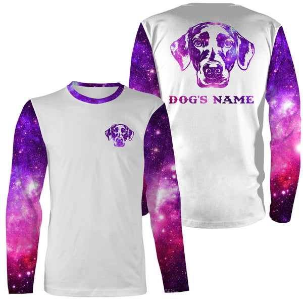 Galaxy Labrador Retriever Dog Customized Name Shirt, Hoodie, T-shirt - Personalized Gift for Lab Lovers FSD2851