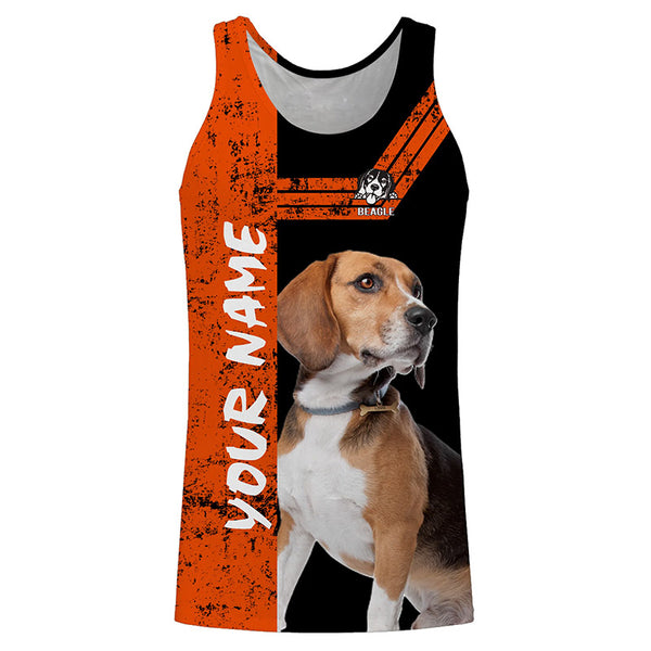 Beagle Hunting Dog Customize Name 3D All over printed Shirts, Gifts for Beagle Dog Lovers FSD3475