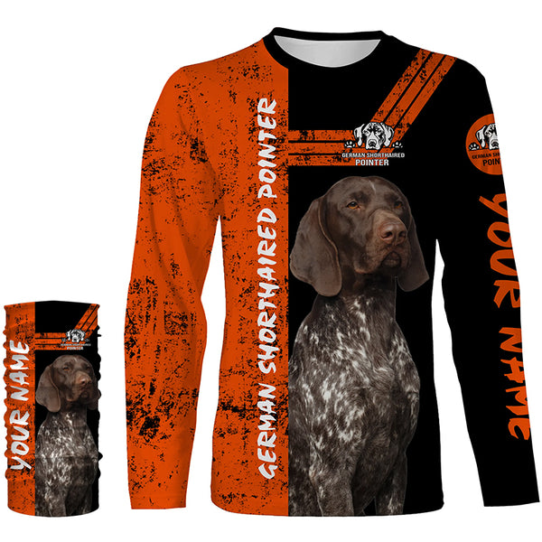 German Shorthaired Pointer GSP Dog breed Custom All over print Shirts, Hunting dog Gifts for Men/women FSD3738