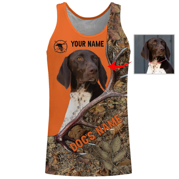 Personalized hunting Dog's image and Name 3D All over print shirts, Personalized gifts FSD3877