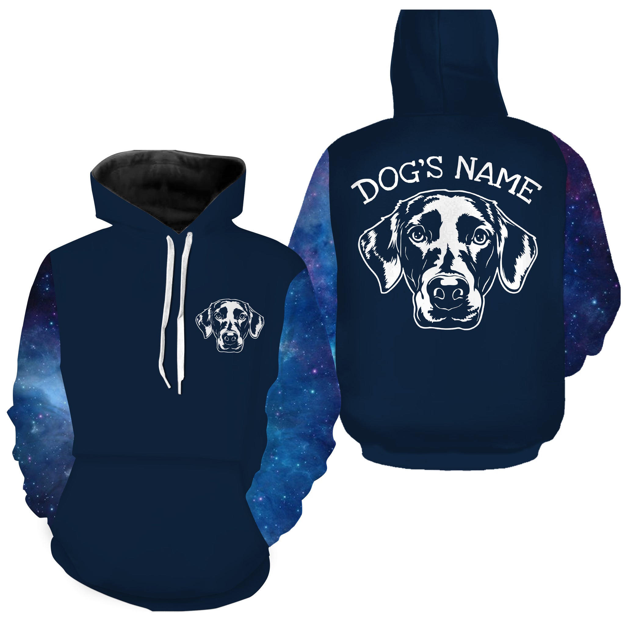 Labrador Retriever Dog Tattoo Galaxy Full Printing Shirt, Hoodie, T-shirt - Personalized Gift for Lab Lovers FSD2852