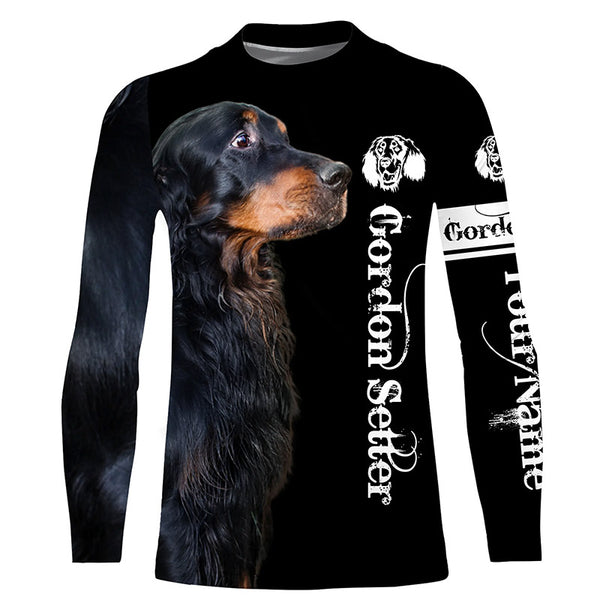 Gordon Setter 3D All Over Printed Shirts, Hoodie, T-shirt Personalized Gifts for Setter Dog Lovers FSD3699