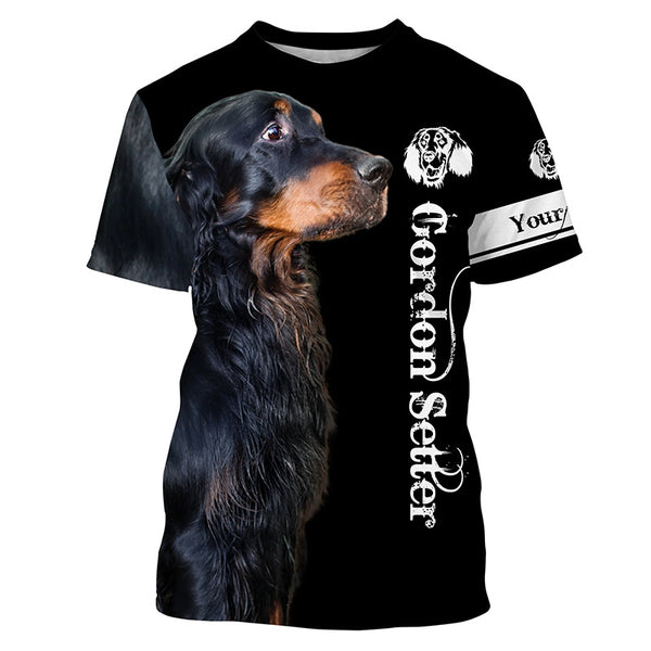 Gordon Setter 3D All Over Printed Shirts, Hoodie, T-shirt Personalized Gifts for Setter Dog Lovers FSD3699