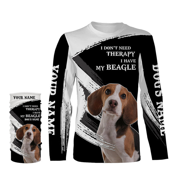 Beagle funny Dog saying shirts Customize Name Full print t shirt, hoodie, Gift for beagle lovers FSD3474