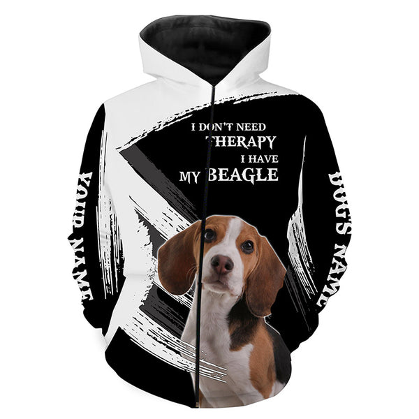 Beagle funny Dog saying shirts Customize Name Full print t shirt, hoodie, Gift for beagle lovers FSD3474