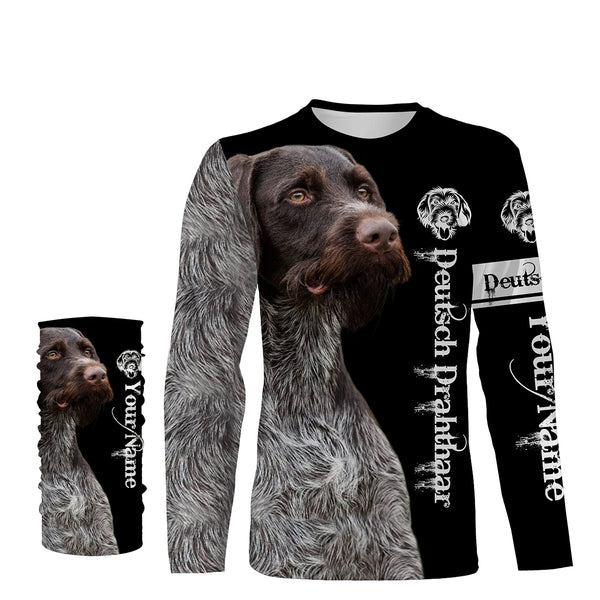 Deutsch Drahthaar Custom Name 3D All Over Printed Shirts, Hoodie, T-shirt Drahthaar Dog Gifts for Dog Lovers FSD2700