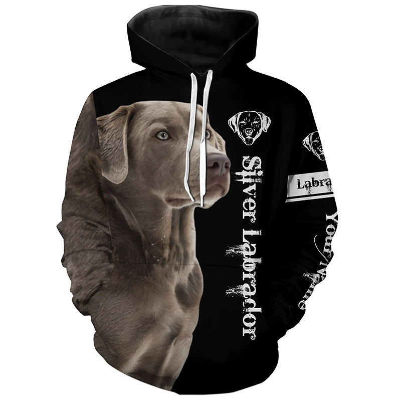 Silver Lab 3D All Over Printed Shirts, Hoodie, T-shirt Labrador Retriever Dog Gifts for Labs Lovers FSD3849