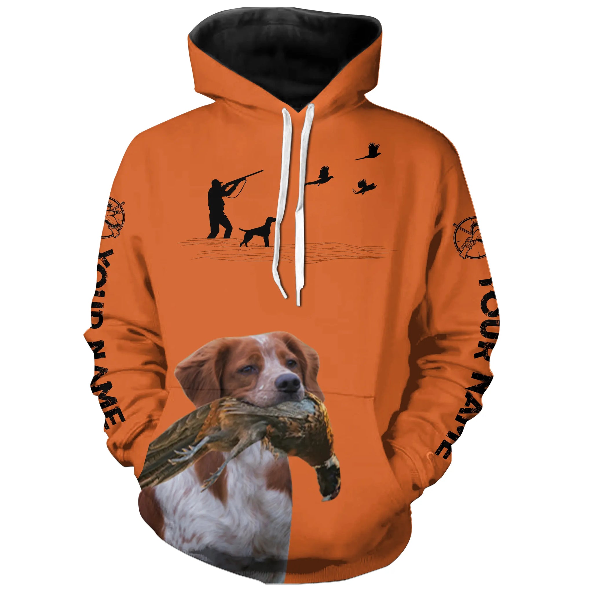 Brittany Pheasant Hunting clothes, best personalized Upland hunting clothes, hunting gifts FSD3907