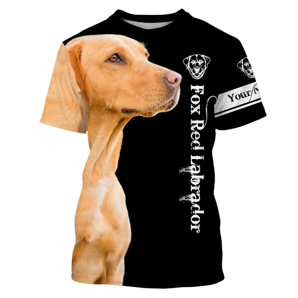 Fox Red Lab 3D All Over Printed Shirts, Hoodie, T-shirt Labrador Retriever Dog Gifts for Labs Lovers FSD2823