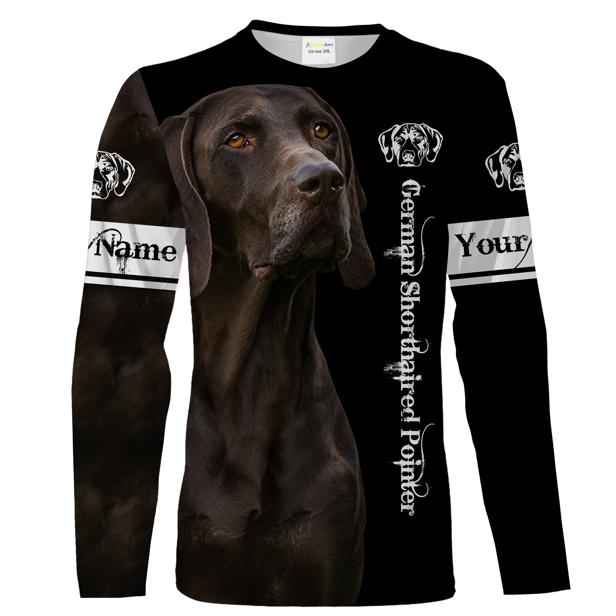 German Shorthaired Pointer 3D All Over Printed Shirts, Hoodie, T-shirt Gifts idea for GSP Dog Lovers FSD2430