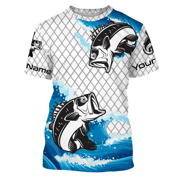 Bass fishing Custom fishing apparel, Bass Fishing jerseys for Fisherman TTS0100