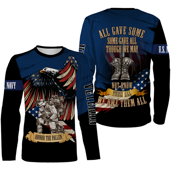 Honor The Fallen 3D Hoodie US Army Veteran Memorial Day Shirt Remembrance Soldier| NMD05