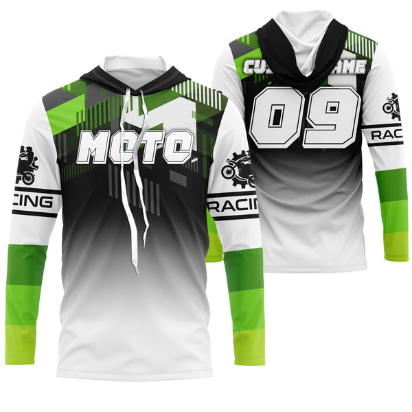 Personalized Moto Rider Jersey UPF30+ Dirt Bike Racing Motocross Off-Road MX Adult&Kid Shirt| NMS767