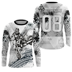 Custom Dirt Bike Racing Jersey UPF30+ Motocross Adult&Kid Riders MX Off-Road Motorcycle Shirt| NMS779