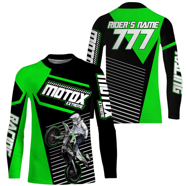 Custom Motocross Jersey UPF30+ Dirt Bike Racing Adult&Kid Riders MX Off-Road Motorcycle Shirt| NMS778