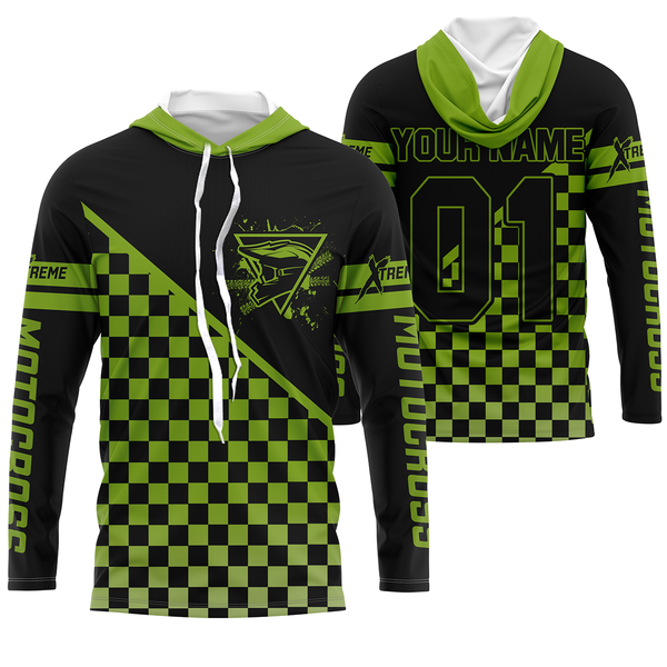 Personalized Motocross Jersey UPF30+ Dirt Bike Racing Shirt Off-Road MX Adult&Kid Riders| NMS766