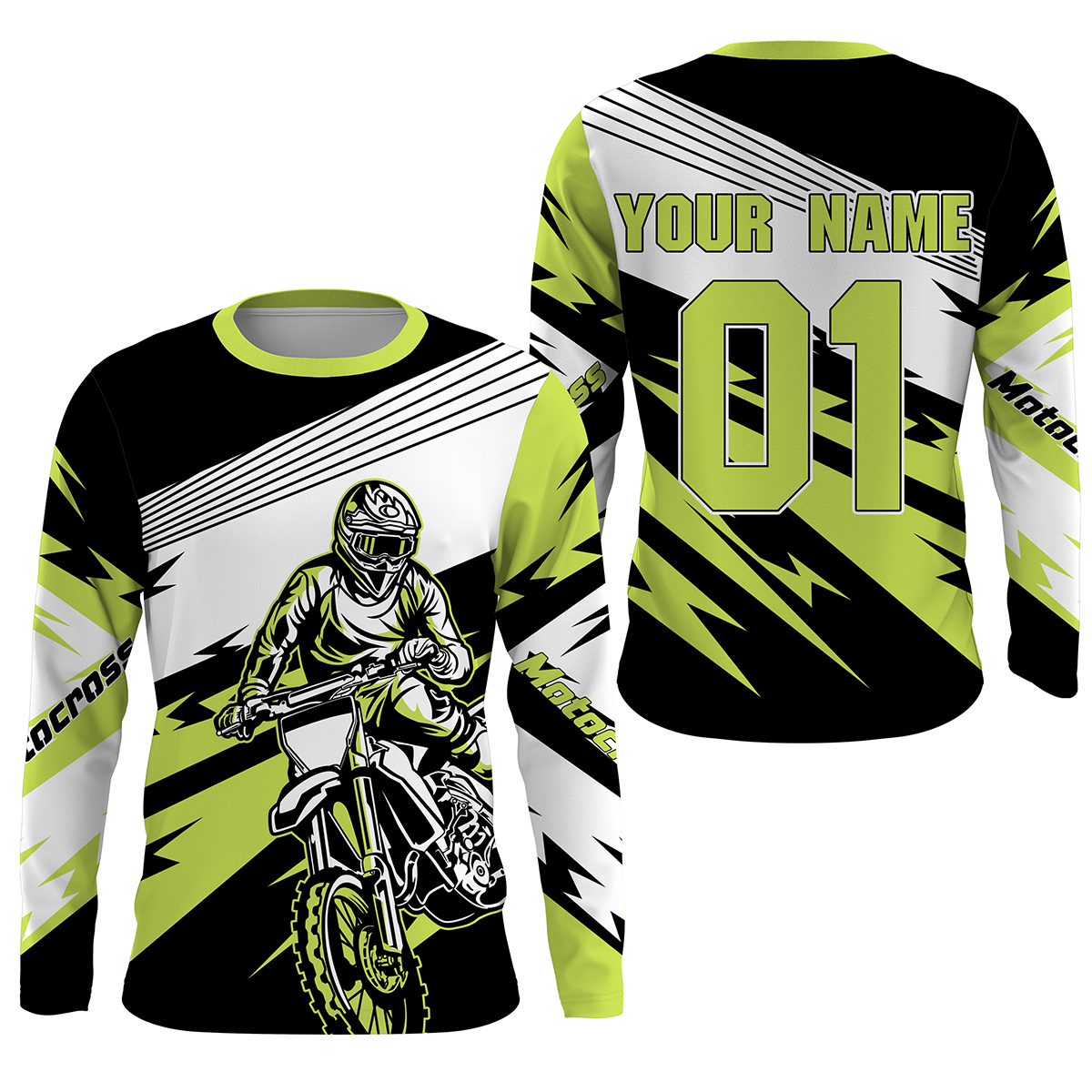 Custom Motocross Jersey UPF30+ Dirt Bike MX Racing Shirt Adult&Kid Off-Road Motorcycle Riders| NMS774