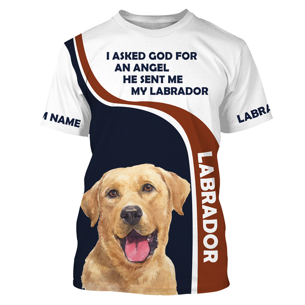 Labrador Dog 3D Full Print Hoodie Long Sleeve| Unisex Labrador Shirt for Lab Owner Lab Dad Lab Mom| JTSD343