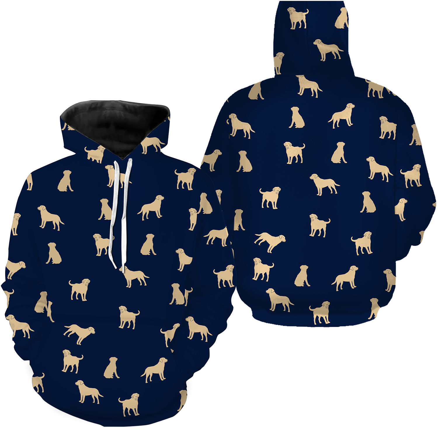 Labrador Retriever Lover Hoodie Long Sleeve Blue Shirt Kid Adult Shirt Lab Owner Labrador Owners| JTSD350