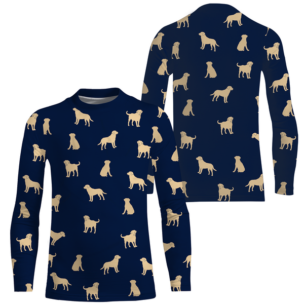 Labrador Retriever Lover Hoodie Long Sleeve Blue Shirt Kid Adult Shirt Lab Owner Labrador Owners| JTSD350