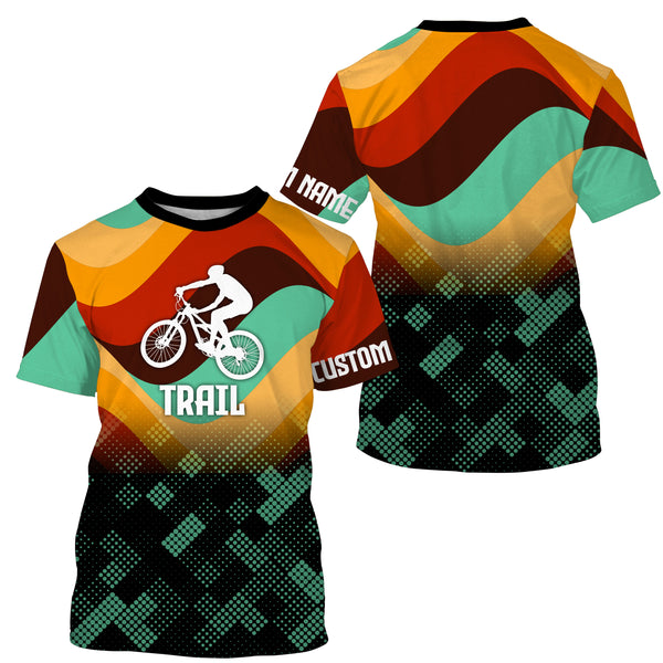 Mountain Bike Long Sleeve Trail - Mountain Bike Cycling Shirt for Mountain Biking MTB Shirt| JTS448