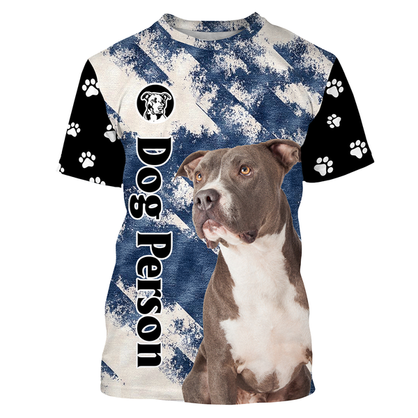 Pitbull Dog 3D Full Printed T-shirt Long Sleeve Hoodie| Unisex Cool Pitbull Shirt for Pitbull Lover JTSD239