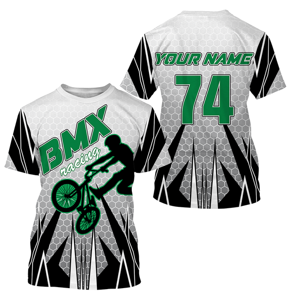 Custom BMX racing jersey UPF30+ Freestyle riding shirts off-road Cycling adult&kid team racewear| SLC36