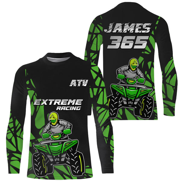 ATV Motocross Racing Jersey Upf30+ Quad Bike Jersey Men Kid Women ATV Riding Shirt MX16