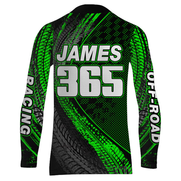 Youth Dirt Bike Jersey UPF30+ Motocross Shirt MX Racing Off-Road Motorcycle Riding Shirt XM203