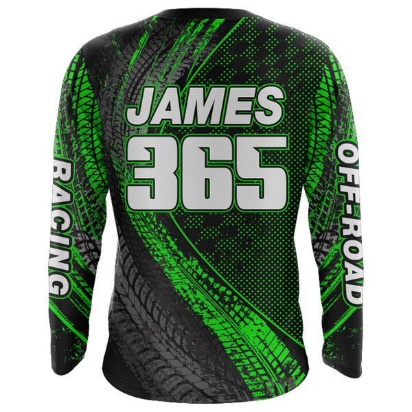 Youth Dirt Bike Jersey UPF30+ Motocross Shirt MX Racing Off-Road Motorcycle Riding Shirt XM203